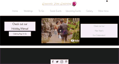 Desktop Screenshot of cascade-banquets.com